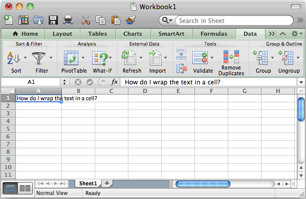 Excel for mac 2018